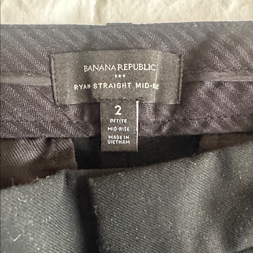 Banana Republic Classic Black Dress Pants